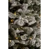 Brad artificial Euforia Light Snow 230 cm QC474, 1150 Ramuri 2D + 3D PE, Circumferinta Bazei 289 cm